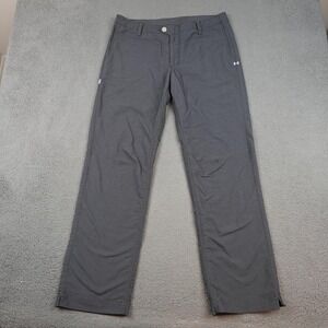 Under Armour Pants Mens 34x32 Black Stretch Nylon Blend Outdoor Athletic Golf